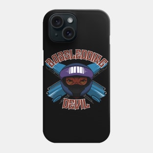 Bobsledding Devil Phone Case