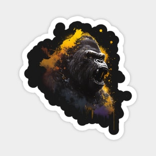 Gorilla Roar Magnet