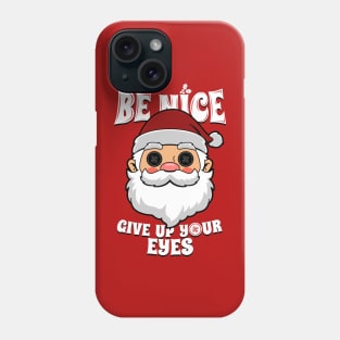 Other World Santa Claus Spooky Dark Humor Gift For Christmas Phone Case