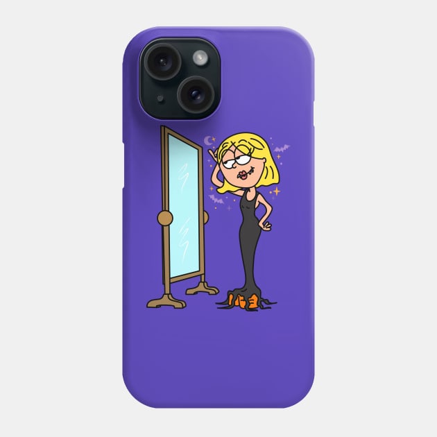 Lizzie Halloween Phone Case by artxlife