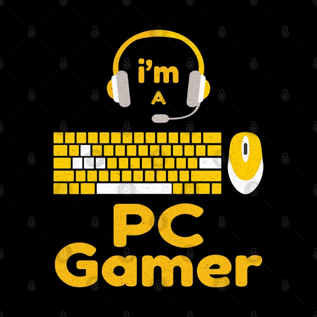 I'm a PC Gamer, Computer Games, Keyboard Mouse ,Video Gaming by Hussein@Hussein