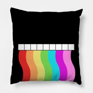 Rainbow Barf Pillow