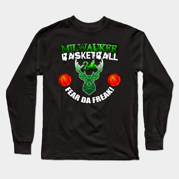 Milwaukee 34 Basketball Jersey 2020 Pro Season City Fans Fear