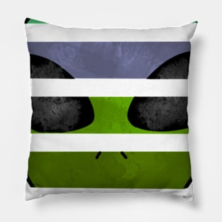 Alien - Green Pillow