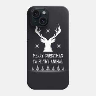 Merry Christmas Ya Filthy Animal Xmas Phone Case