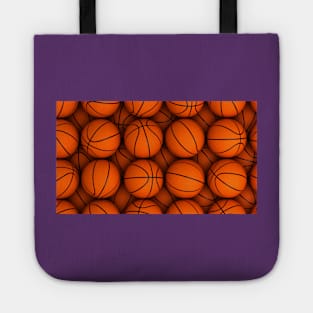 Sports ball pattern Tote