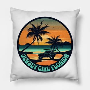 Jersey Girl Florida Pillow