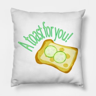 A toast for you Pillow