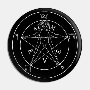 Pentagram Of Eden Pin