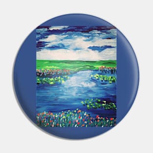 Marsh Wetlands in Spring Pin