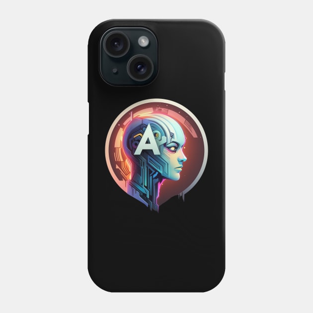 AI Brain Phone Case by FrogandFog