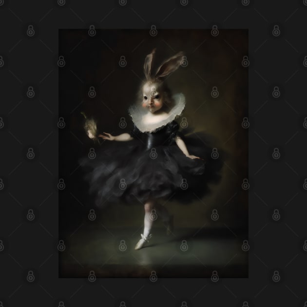 Hare Girl Ballerina by Walter WhatsHisFace