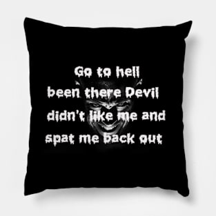 Go to Hell Pillow