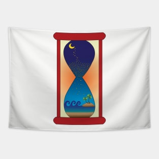 Cosmic Hourglass Tapestry