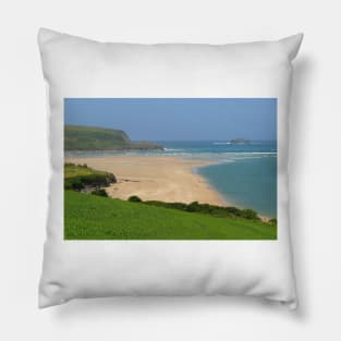 Padstow Bay, Cornwall Pillow