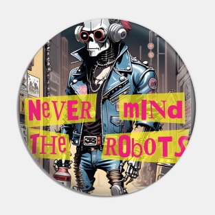 Punk Robot II Pin