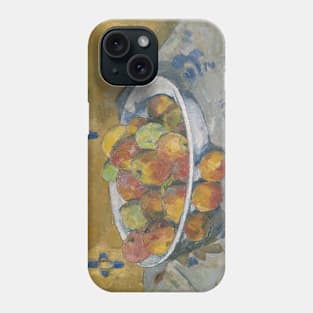 The Plate of Apples by Paul Cezanne Phone Case