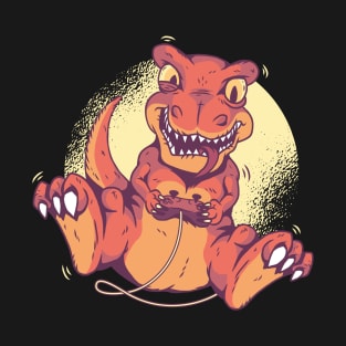 Dino Joystick Gaming T-Shirt