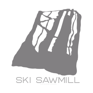 Ski Sawmill Resort 3D T-Shirt