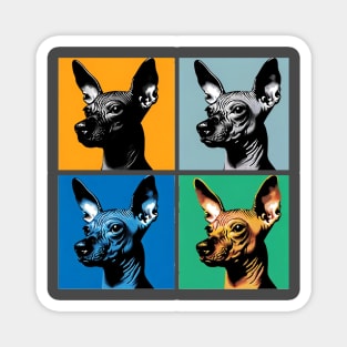 Xoloitzcuintli Pop Art - Dog Lovers Magnet