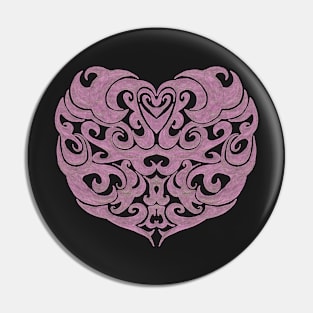 Pink Heart Pin