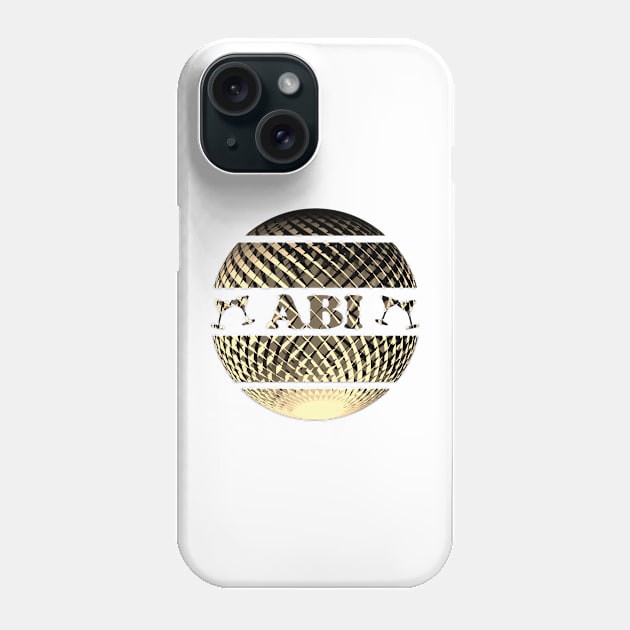 Abi - Abitur in gold Phone Case by Bailamor