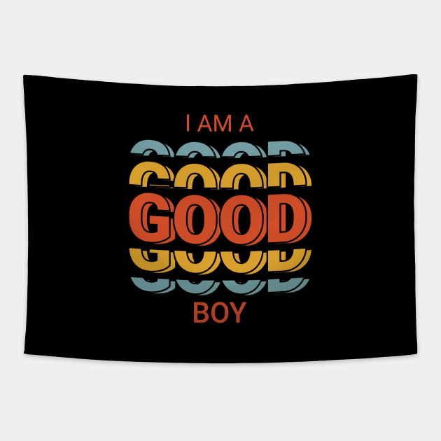 I am a good boy Tapestry by emofix