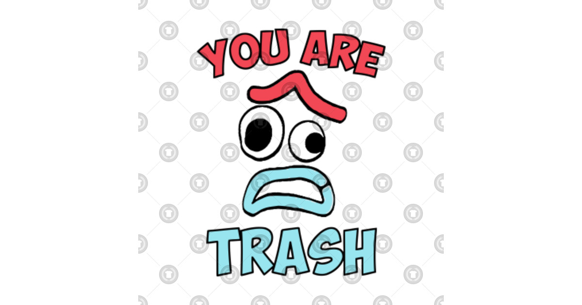 forky im trashed