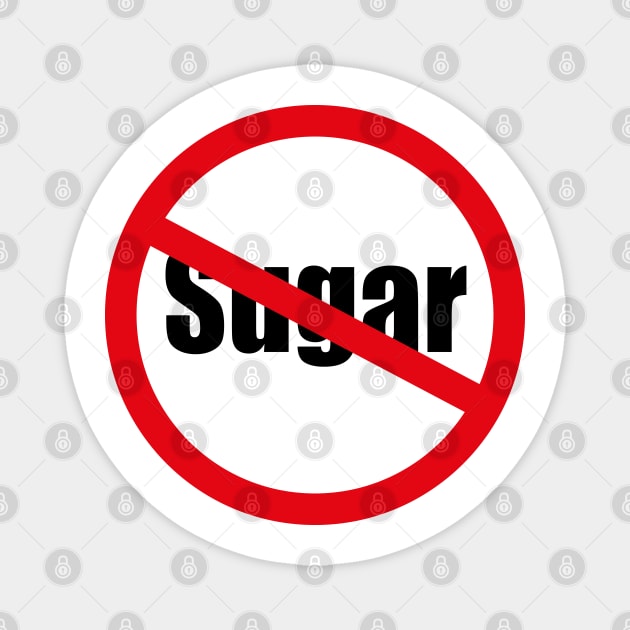 No sugar, diet, fitness Magnet by Lady_M