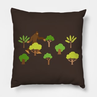 The Bigfoot Strut Pillow