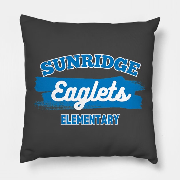 SunRidge Eaglets Classic Blue Pillow by SRES PTO