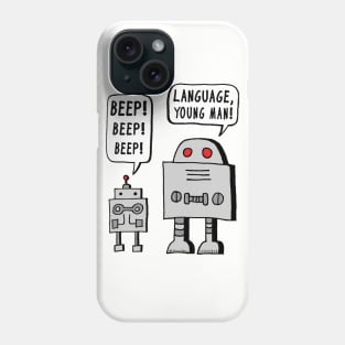 Beeping Robot Phone Case