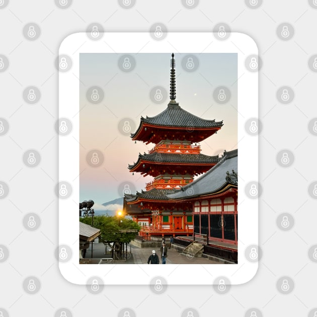 Kiyomizu-dera Magnet by dagobah_days