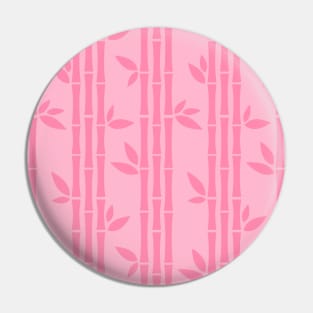 Bamboo Pink Pattern Pin