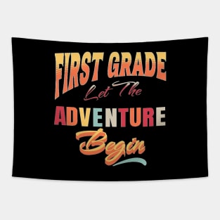 Let The Adventure Begin, Back to School, Happy Teacher Day Gift, Teacher Appreciation, Teach,Teacher Gift Tapestry