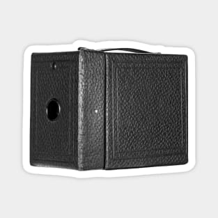 Vintage 1930s Box Camera in B&W Magnet