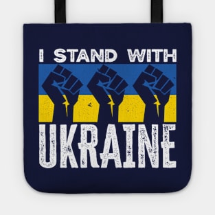 I Stand With Ukraine, Support Ukraine Tote