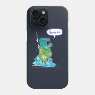 Every Day Dinosaur: Same Old, hh5art Phone Case