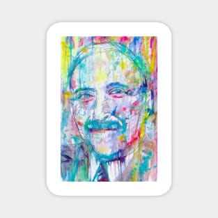 STEFAN ZWEIG watercolor portrait .1 Magnet