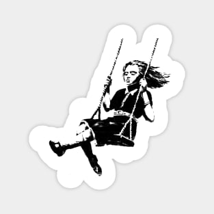 Swing Banksy Magnet