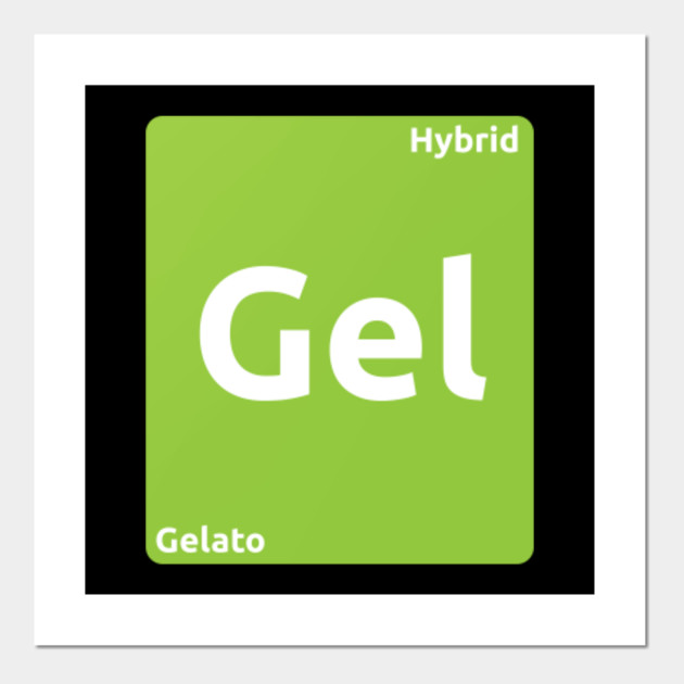Gelato Hybrid Cannabis Strain Periodic Table Gelato Posters And Art Prints Teepublic