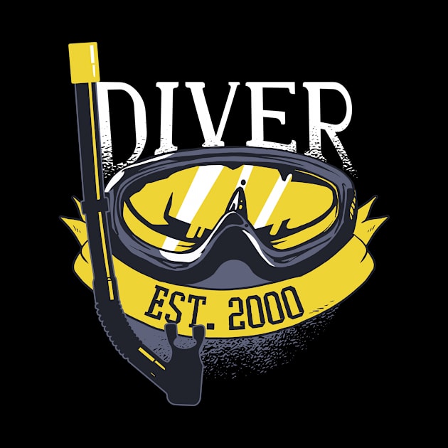 Scuba Diver Life Scuba Diving Adventure by OfCA Design