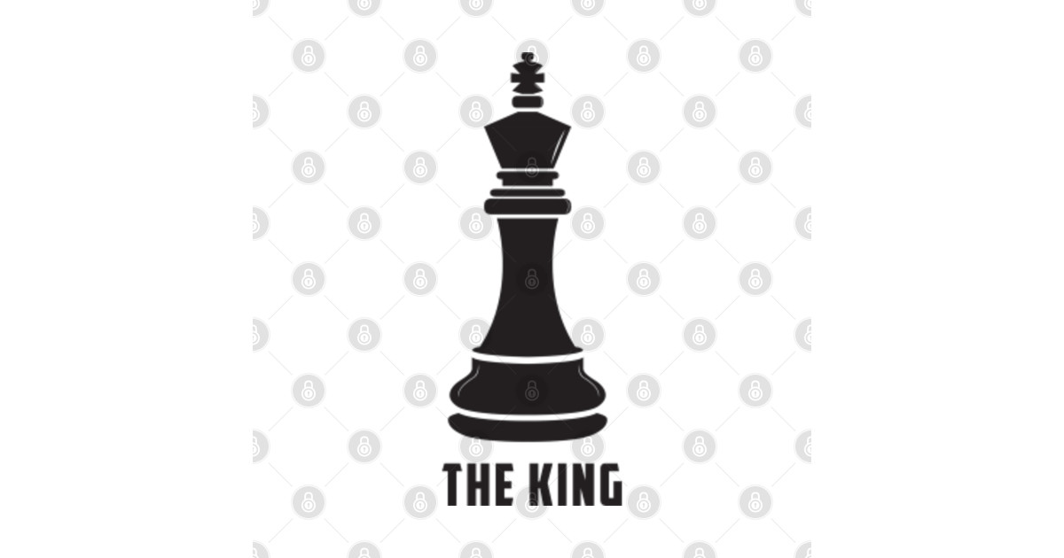 Chess- The King - Chess - Sticker | TeePublic