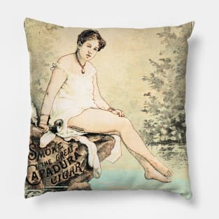 The bath - Smoke the great Capadura cigar Pillow