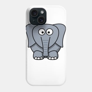 Funny elephant Phone Case