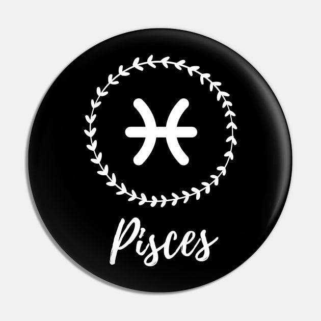Pisces Zodiac - Astrological Sign Pin by monkeyflip