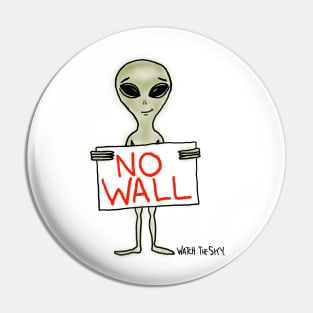 Aliens vote no Pin