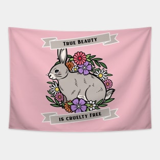 Cruelty Free Animal Rights Tapestry