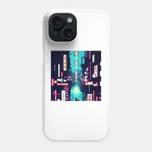 Tokyo Anime - Neon Night Lights - Capital of Japan Phone Case