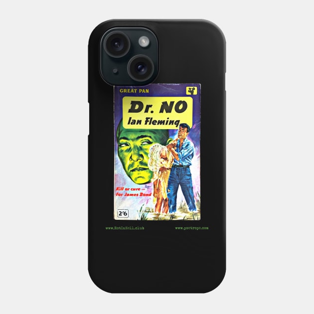 DR. NO by Ian Fleming Phone Case by Rot In Hell Club